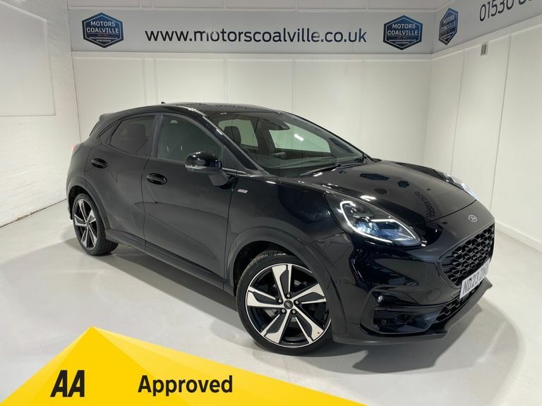 Ford Puma 1.0 Turbo Ecoboost 155Ps Mhev 6 Spd St-line X Black