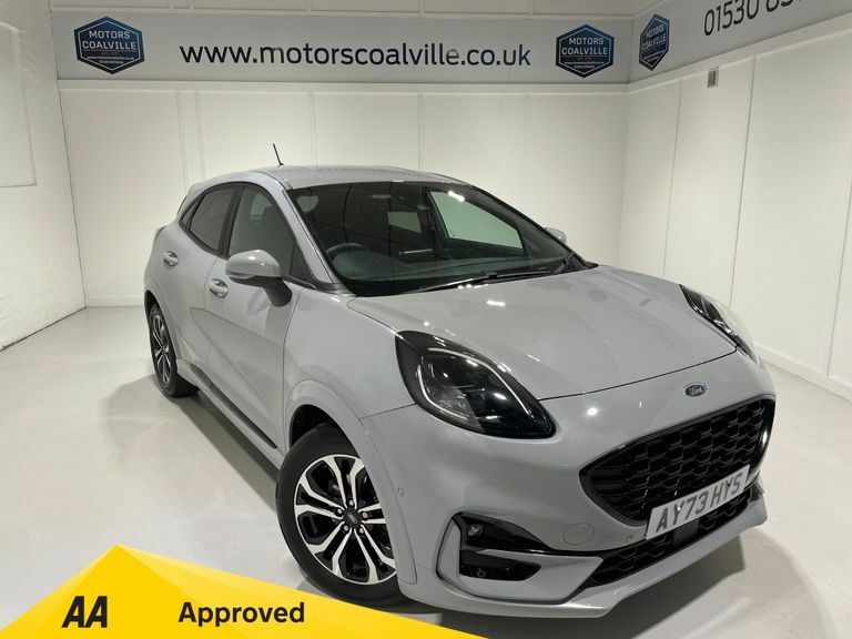Ford Puma 1.0 Turbo Ecoboost Hybrid 125Ps Mhev 6 Spd St-li Grey