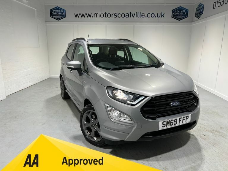 Ford Ecosport 1.0 Ecoboost 125Ps 6 Spd St-line 5Dr. Silver