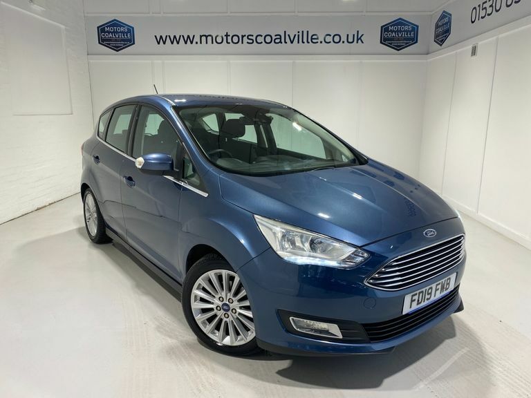 Ford C-Max 1.0 Ecoboost 125Ps 6 Spd Titanium 5Drsync 3 S Blue