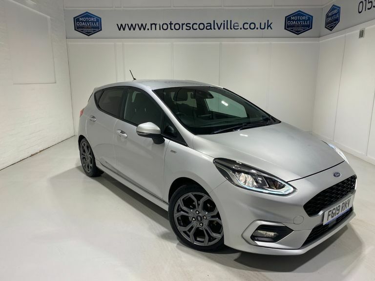 Ford Fiesta 1.0 Turbo Ecoboost 100Ps 6 Spd St-line X 5Dr. Silver