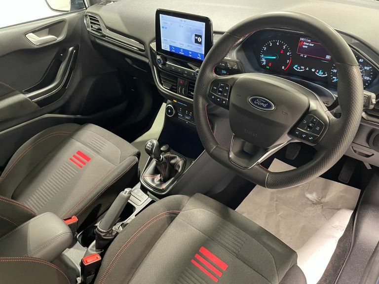 Ford Fiesta 1.0 Turbo Ecoboost 125Ps Mhev 6 Spd St-line LC73PTY Blue #2