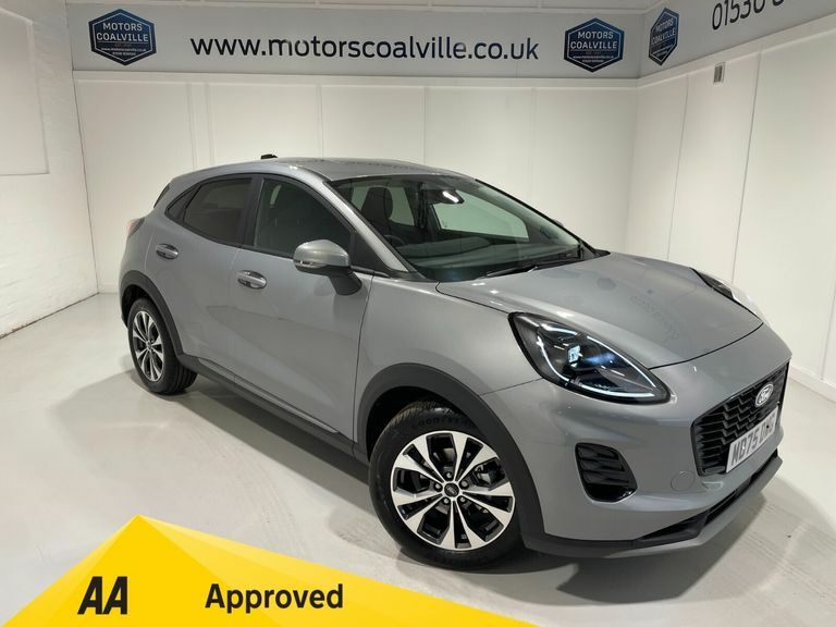 Ford Puma 1.0 Turbo Ecoboost 125Ps Mhev Titanium Silver
