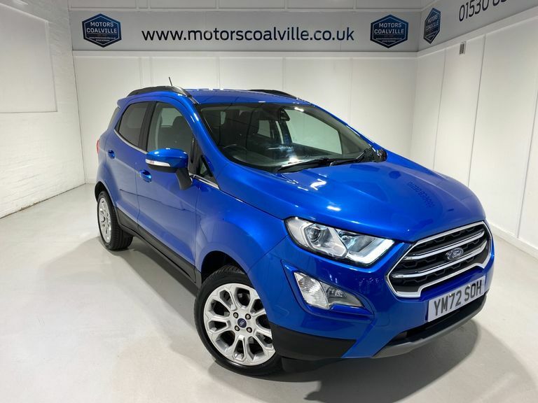 Ford Ecosport 1.0 Turbo Ecoboost 125Ps 6 Spd Titanium 5Drx-p Blue