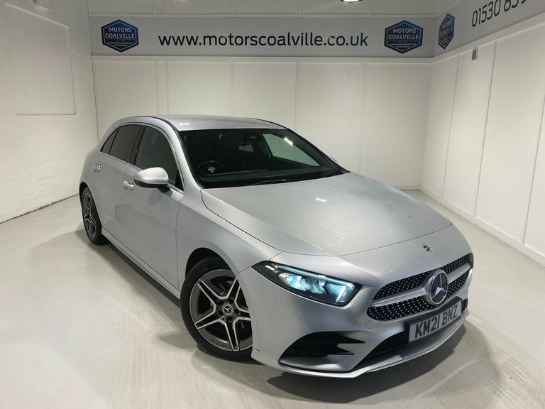 Mercedes-Benz A Class A200d 2.0 150Ps 8G-dct Amg Line 5Dr. Silver