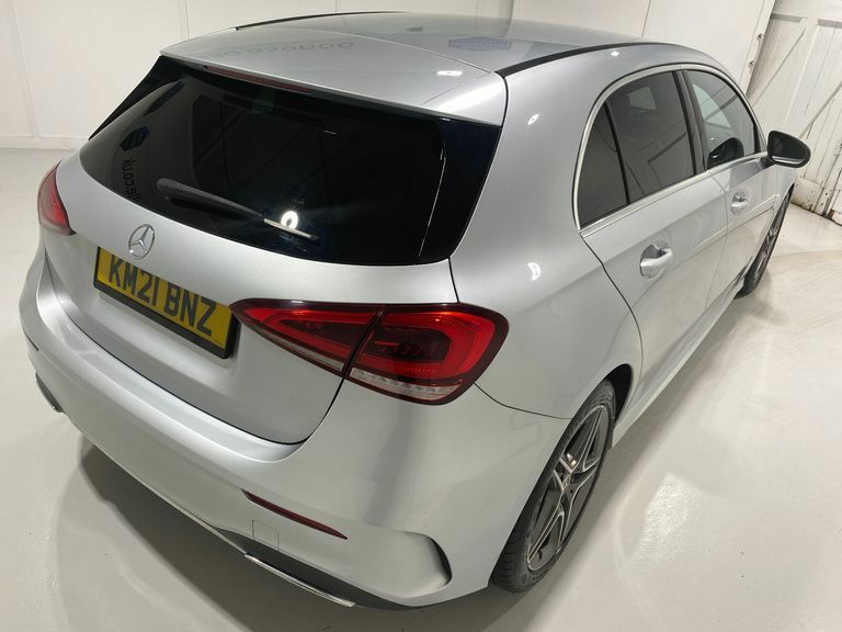Mercedes-Benz A Class A200d 2.0 150Ps 8G-dct Amg Line 5Dr. KM21BNZ Silver #5