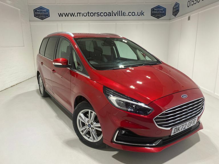 Ford Galaxy 2.5 Fhev 190Ps Titanium 5Dr7 Seater Red