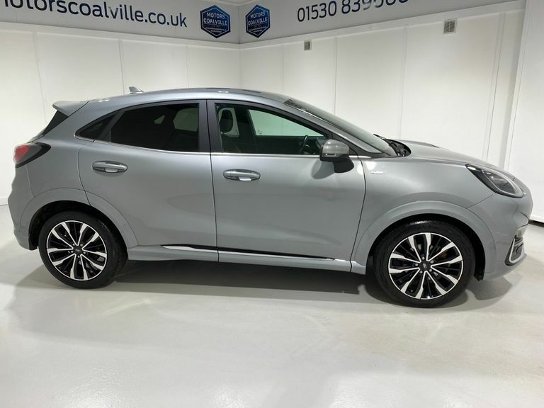 Ford Puma 1.0 Turbo Ecoboost 155Ps Mhev St-line FV73AET Silver #4