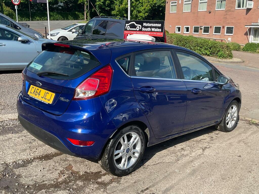Ford Fiesta 1.25 Zetec Euro 5 CA64JCJ Blue #5