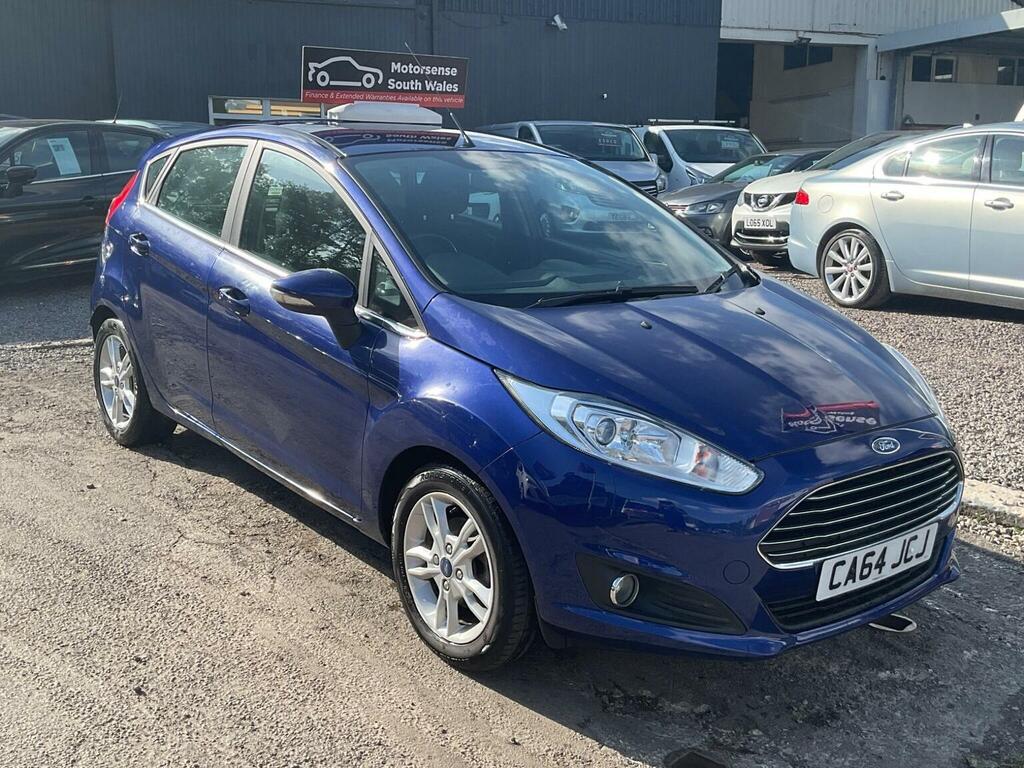 Ford Fiesta 1.25 Zetec Euro 5 CA64JCJ Blue #3