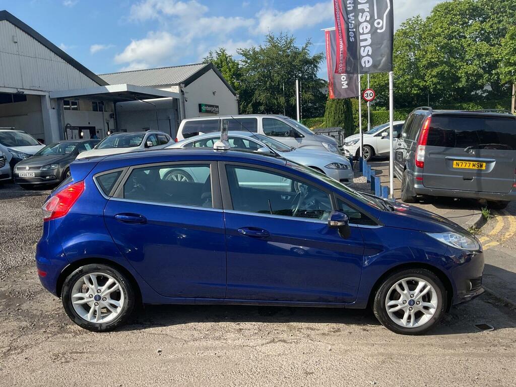 Ford Fiesta 1.25 Zetec Euro 5 CA64JCJ Blue #4