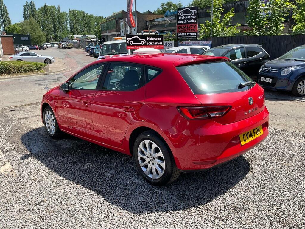 Seat Leon 1.6 Tdi Cr Se Euro 5 S S CV14FDK Red #4
