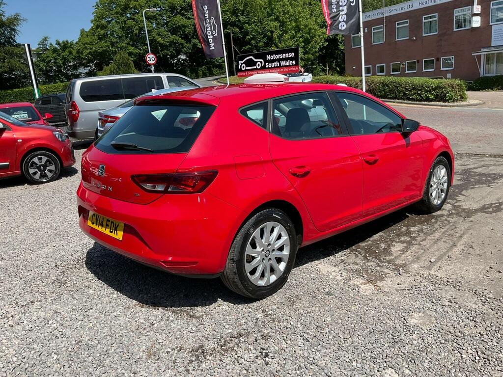 Seat Leon 1.6 Tdi Cr Se Euro 5 S S CV14FDK Red #3