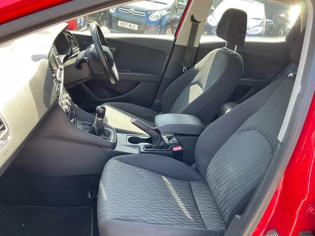 Seat Leon 1.6 Tdi Cr Se Euro 5 S S CV14FDK Red #5