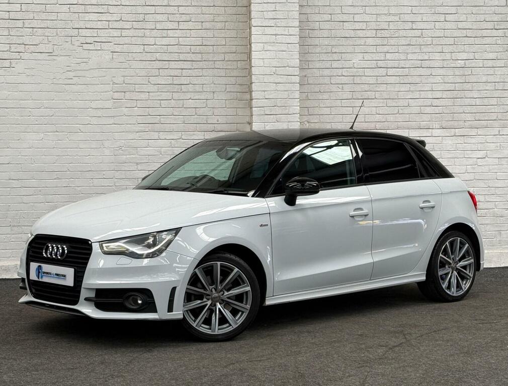 Audi A1 Hatchback 1.4 Tfsi S Line Sportback S Tronic Euro White