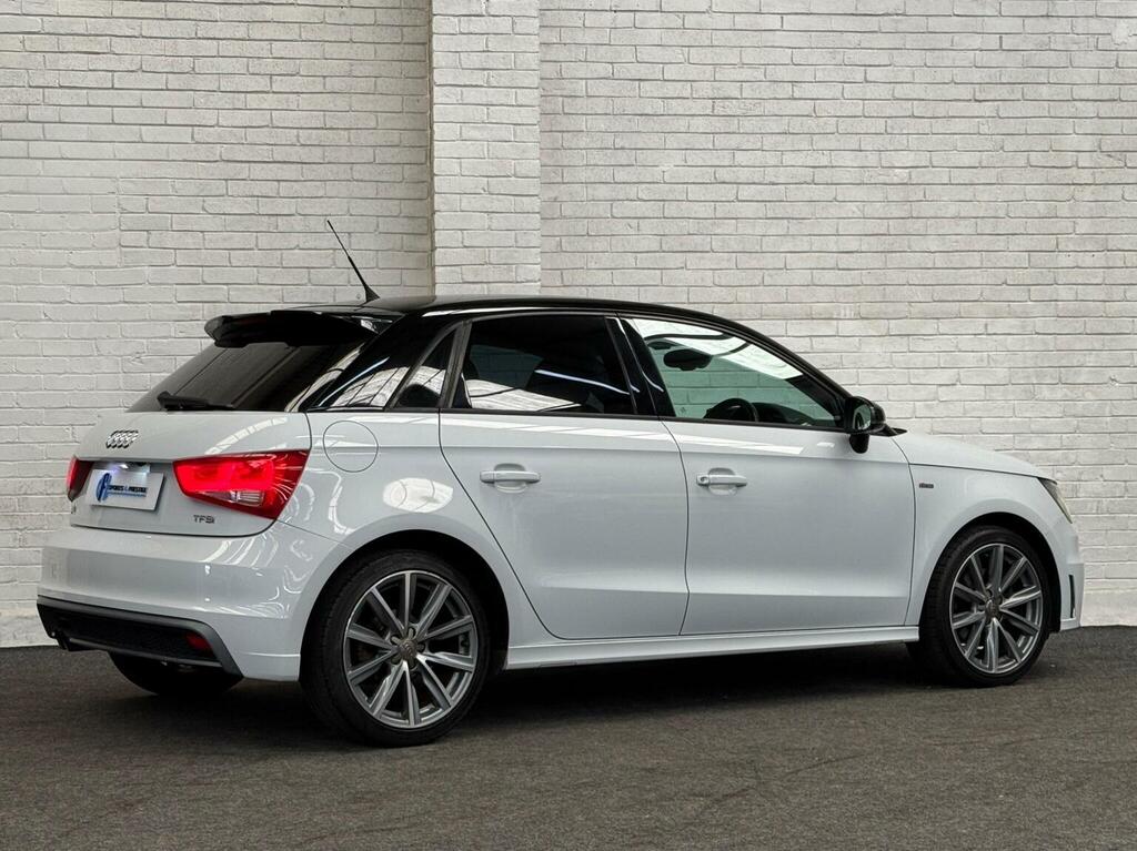 Audi A1 Hatchback 1.4 Tfsi S Line Sportback S Tronic Euro TEMP584 White #2
