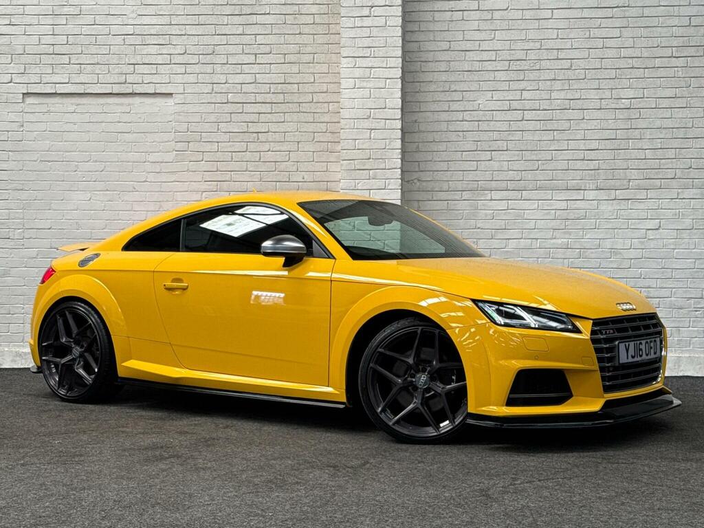 Audi TTS Coupe 2.0 Tfsi S Tronic Quattro Euro 6 Ss Yellow #5