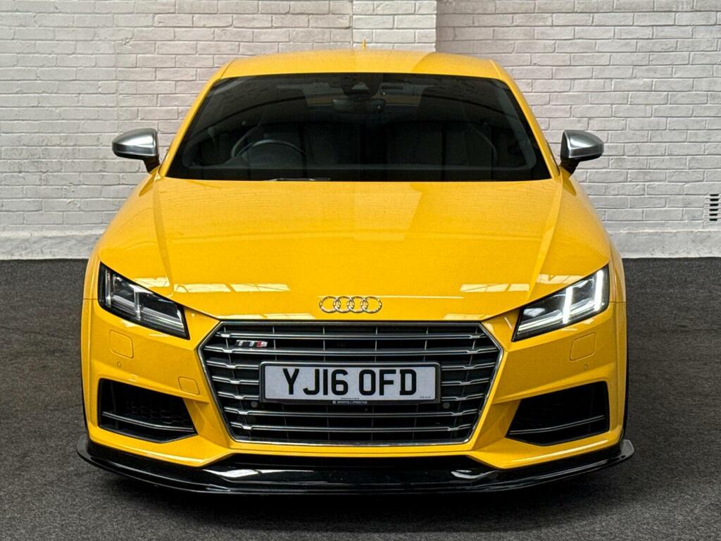 Audi TTS Coupe 2.0 Tfsi S Tronic Quattro Euro 6 Ss Yellow #3