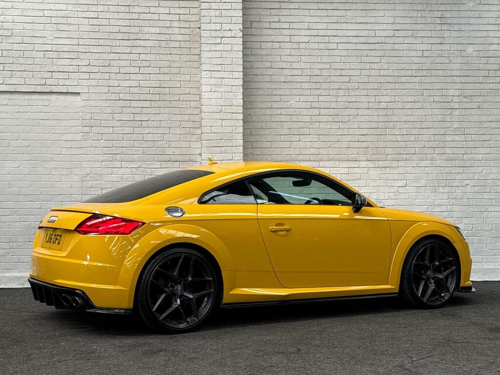Audi TTS Coupe 2.0 Tfsi S Tronic Quattro Euro 6 Ss Yellow #2