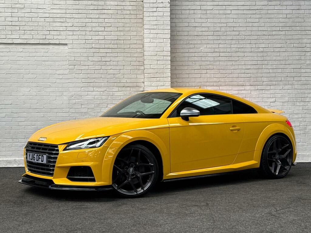 Audi TTS Coupe 2.0 Tfsi S Tronic Quattro Euro 6 Ss Yellow