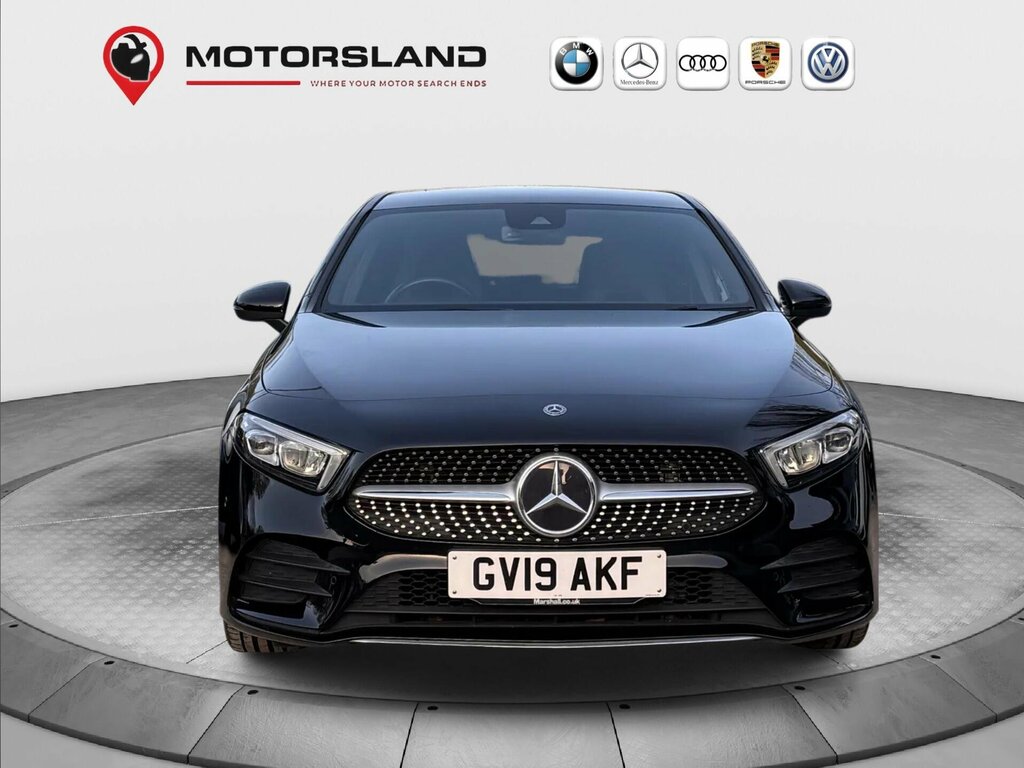 Mercedes-Benz A Class 1.5 A180d Amg Line Executive 7G-dct Euro 6 Ss GV19AKF Black #2