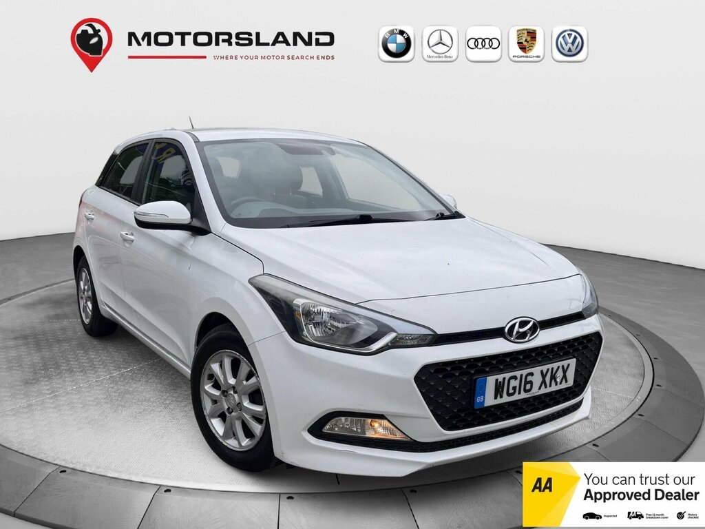 Hyundai I20 1.2 Blue Drive Se Euro 6 Ss White