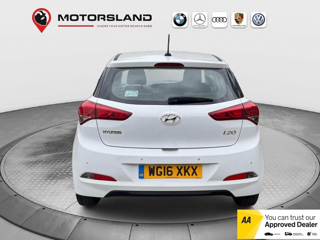 Hyundai I20 1.2 Blue Drive Se Euro 6 Ss WG16XKX White #6