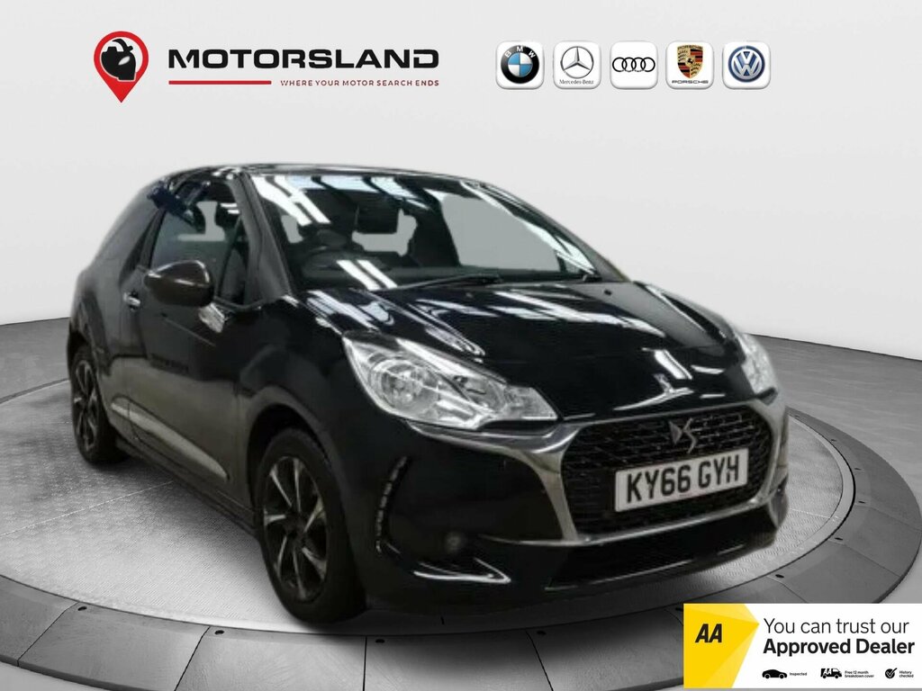 DS DS 3 1.2 Puretech Elegance Euro 6 Ss Black