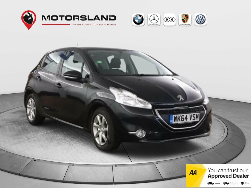 Peugeot 208 1.2 Vti Puretech Active Euro 5 Black