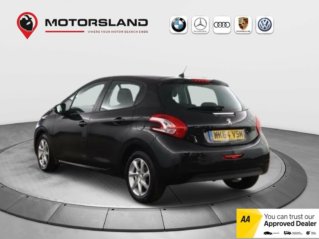 Peugeot 208 1.2 Vti Puretech Active Euro 5 WK64VSM Black #3
