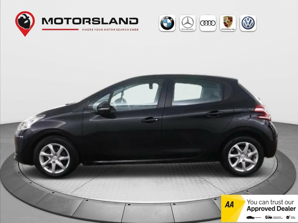 Peugeot 208 1.2 Vti Puretech Active Euro 5 WK64VSM Black #6