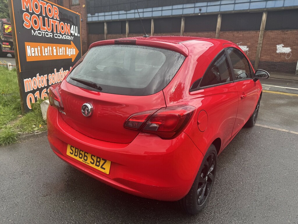 Vauxhall Corsa Hatchback 1.4 I Ecoflex Sting 201666 SD66SBZ Red #2