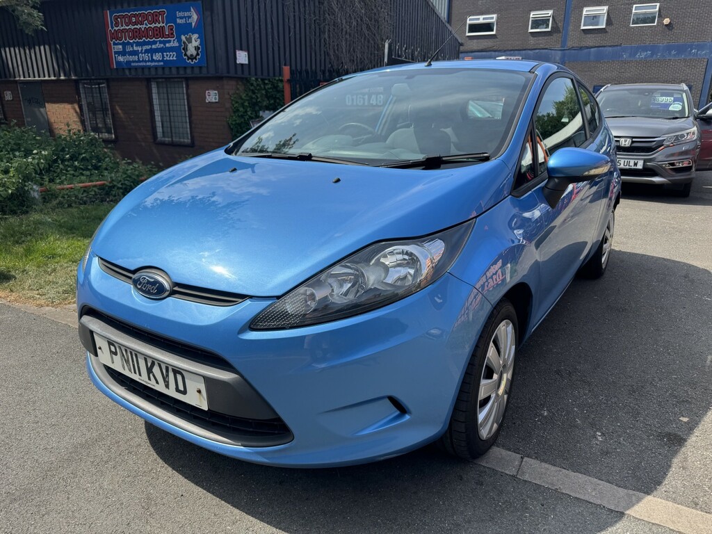 Ford Fiesta Hatchback 1.3 Edge 201111 PN11KVD Blue #3