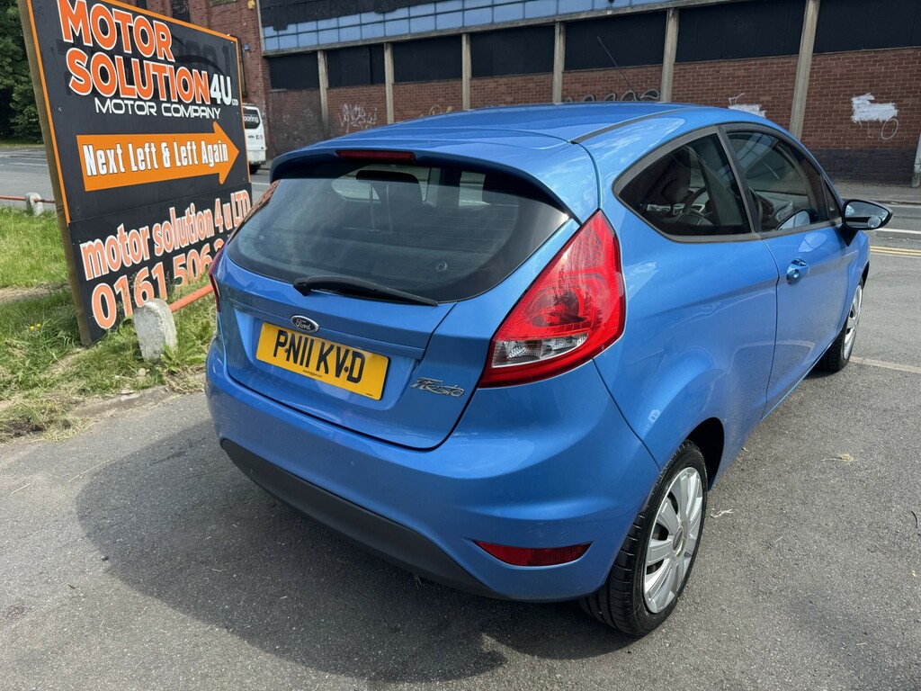 Ford Fiesta Hatchback 1.3 Edge 201111 PN11KVD Blue #2