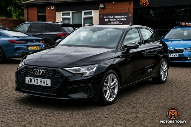 Audi A3 2020 1.0 Tfsi 30 Technik Sportback Manu Black