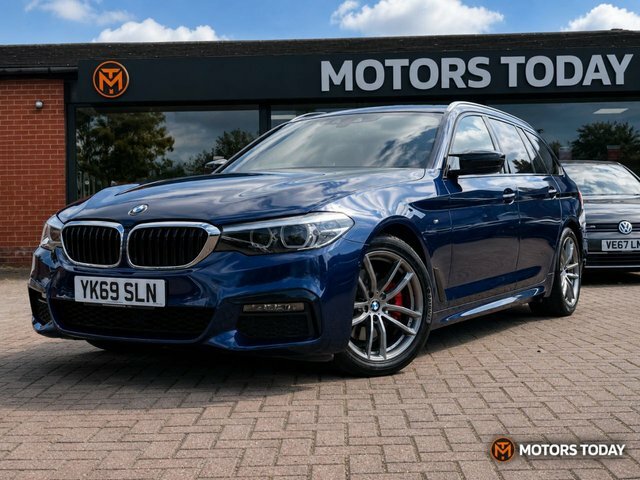 BMW 5 Series 2020 2.0 520D M Sport Touring Xdri Blue