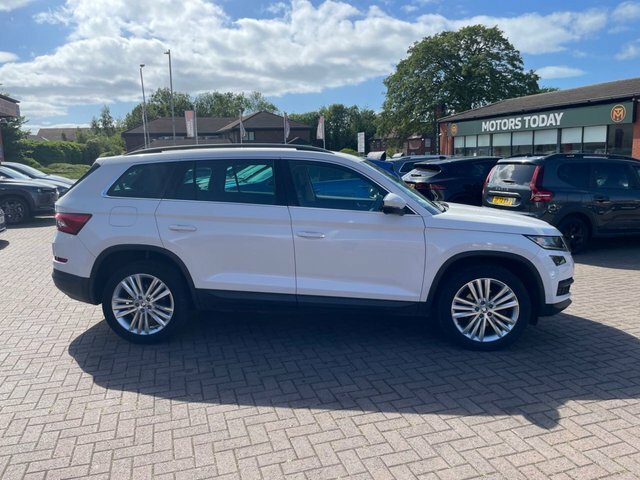 Skoda Kodiaq 2017 2.0 Tdi Se L Suv Dsg Euro 6 Ss White #3