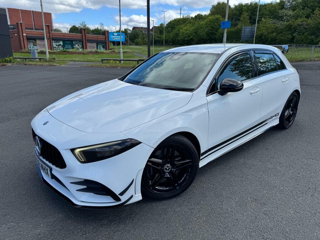 Mercedes-Benz A Class Hatchback 2.0 A250 Amg Line 7G-dct Euro 6 Ss GV68MHX White #3