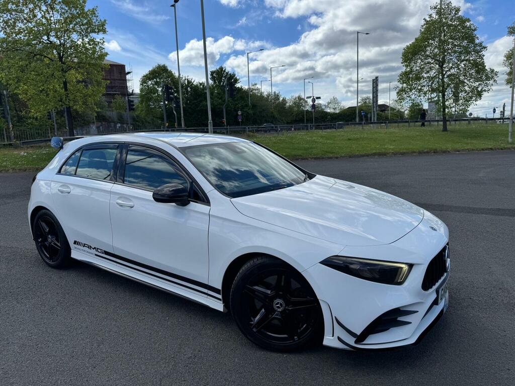 Mercedes-Benz A Class Hatchback 2.0 A250 Amg Line 7G-dct Euro 6 Ss White