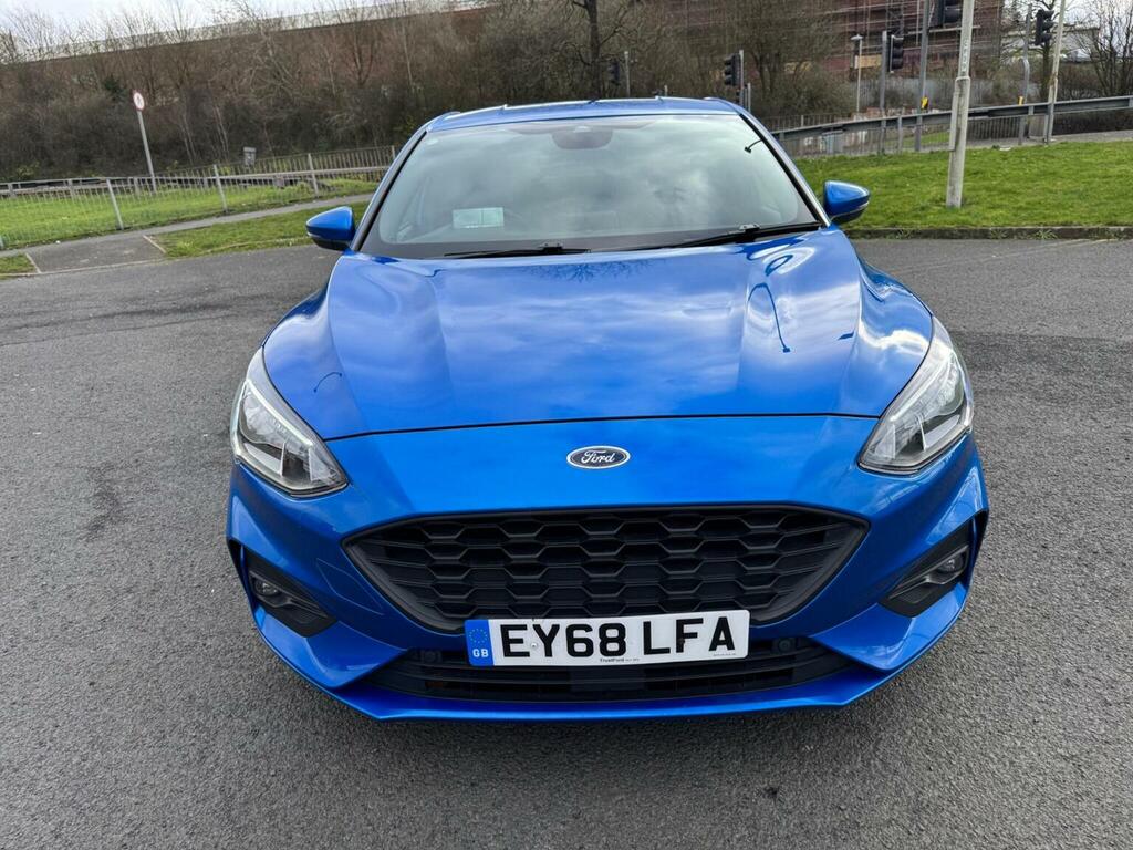 Ford Focus Hatchback 1.0T Ecoboost St-line X Euro 6 Ss EY68LFA Blue #5