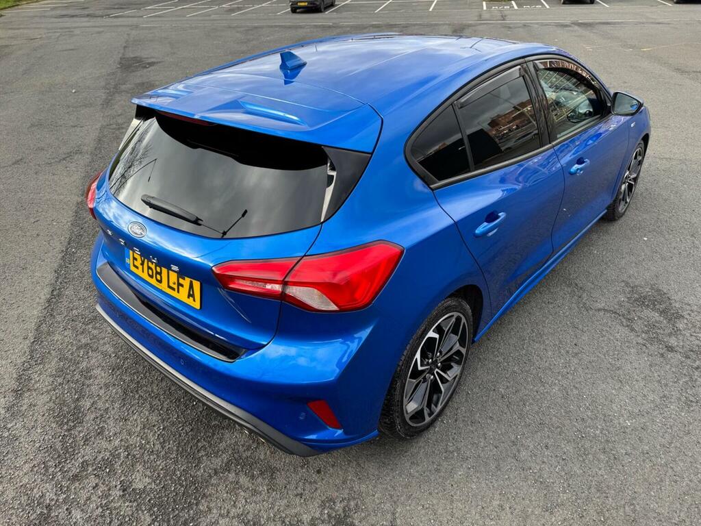 Ford Focus Hatchback 1.0T Ecoboost St-line X Euro 6 Ss EY68LFA Blue #4