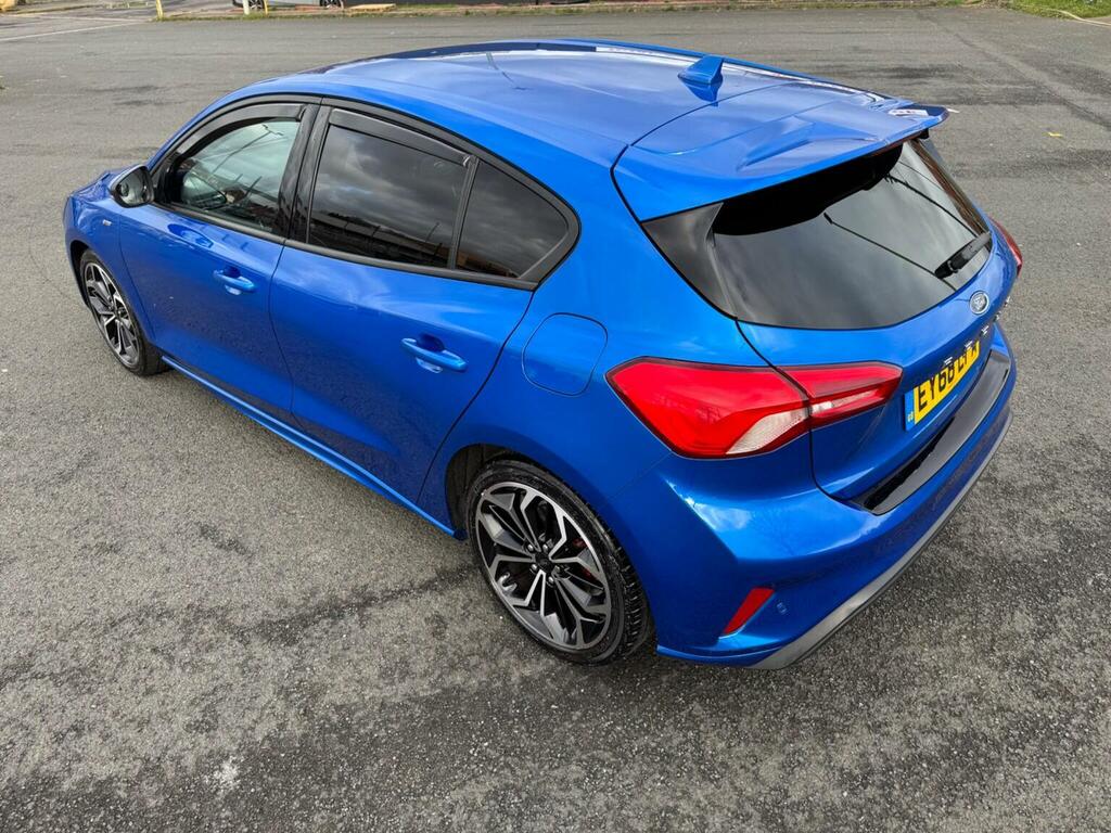 Ford Focus Hatchback 1.0T Ecoboost St-line X Euro 6 Ss EY68LFA Blue #2
