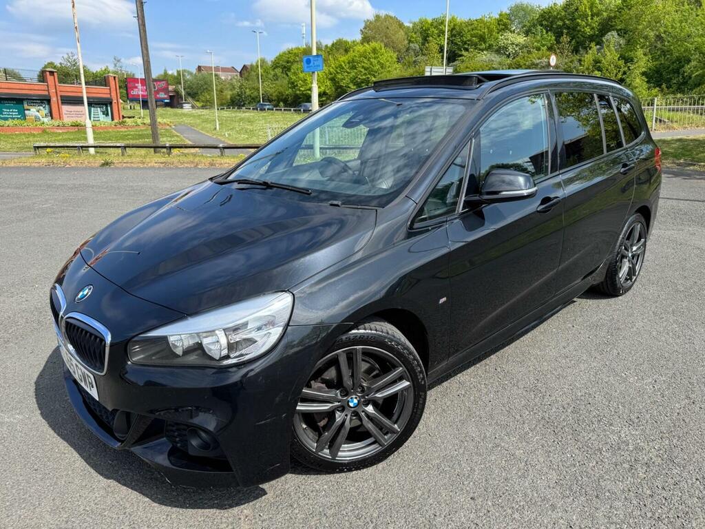 BMW 2 Series Gran Tourer Mpv 1.5 218I M Sport Euro 6 Ss 201665 YL65GWP Black #3