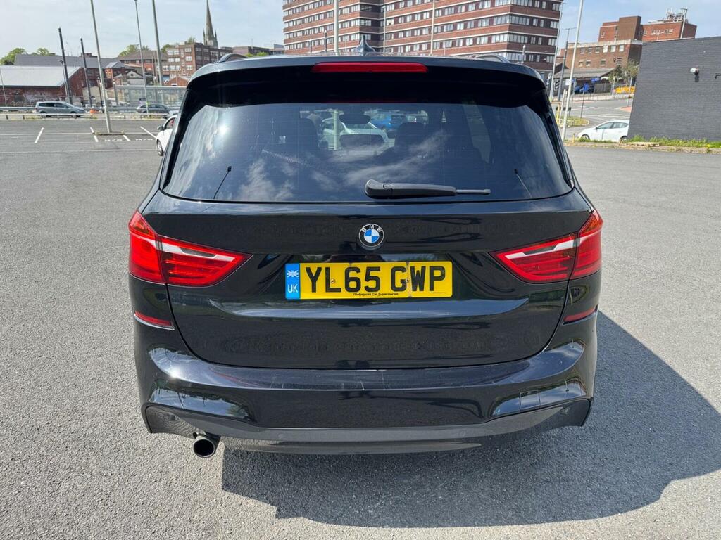 BMW 2 Series Gran Tourer Mpv 1.5 218I M Sport Euro 6 Ss 201665 YL65GWP Black #5