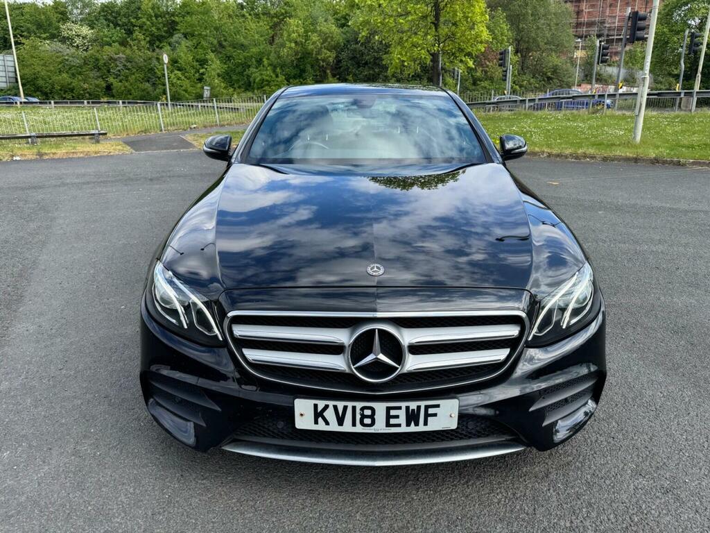 Mercedes-Benz E Class Saloon 2.0 E220d Amg Line G-tronic Euro 6 Ss 4 KV18EWF Black #5