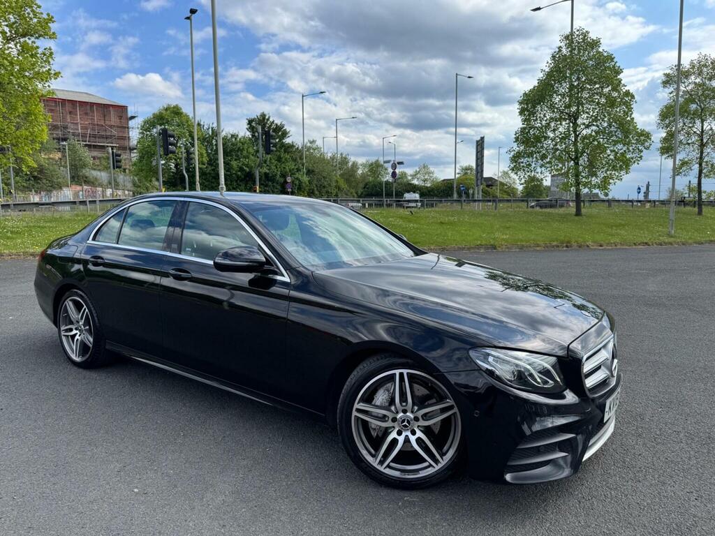Mercedes-Benz E Class Saloon 2.0 E220d Amg Line G-tronic Euro 6 Ss 4 Black