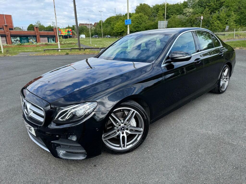 Mercedes-Benz E Class Saloon 2.0 E220d Amg Line G-tronic Euro 6 Ss 4 KV18EWF Black #3