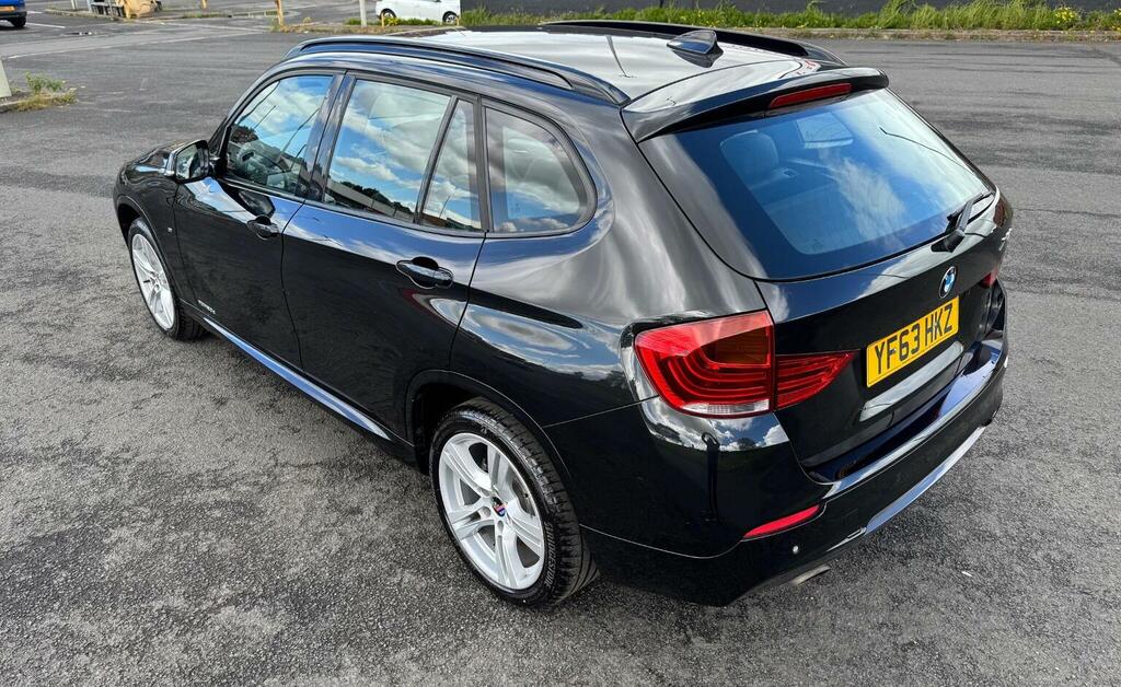 BMW X1 Suv 2.0 20D M Sport Xdrive Euro 5 Ss 2013 YF63HKZ Black #2