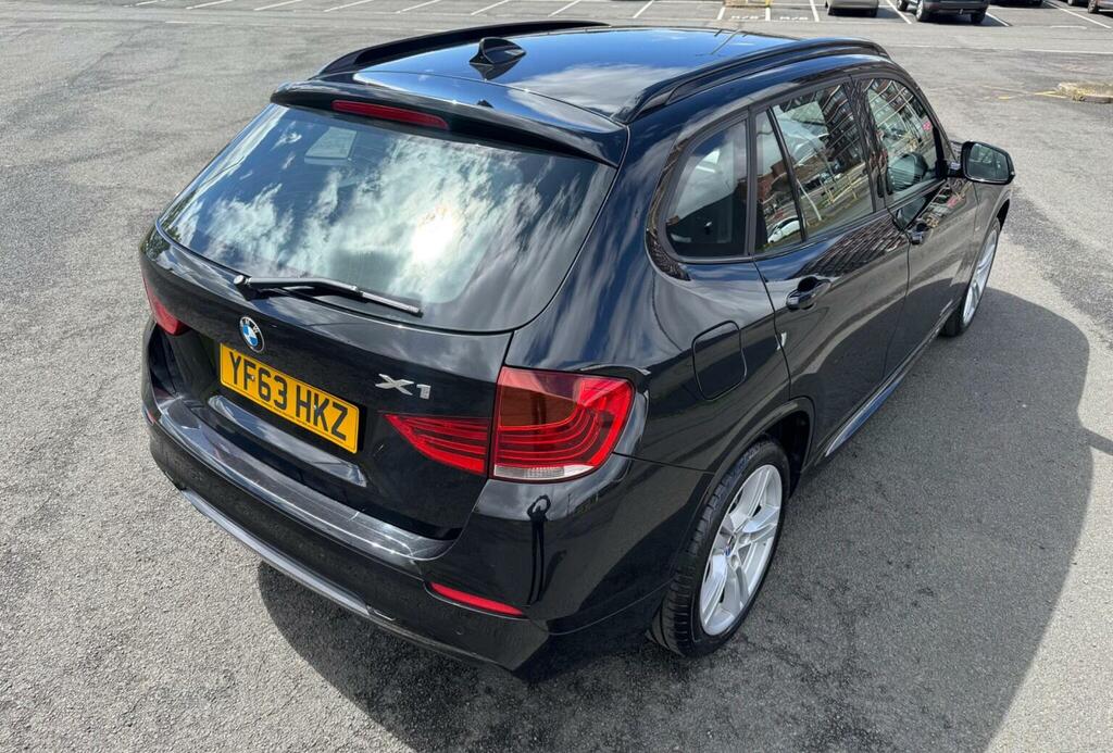 BMW X1 Suv 2.0 20D M Sport Xdrive Euro 5 Ss 2013 YF63HKZ Black #4