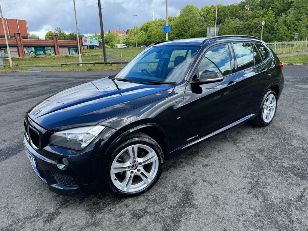BMW X1 Suv 2.0 20D M Sport Xdrive Euro 5 Ss 2013 YF63HKZ Black #3